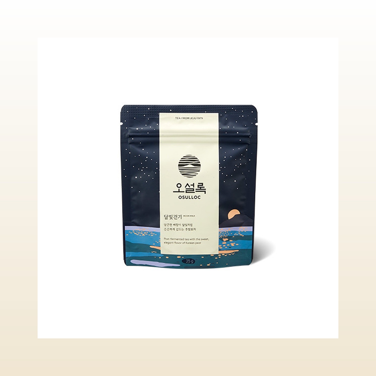 Osulloc Jeju Moon Walk Pear Oolong Tea 35g Organic Premium Blend