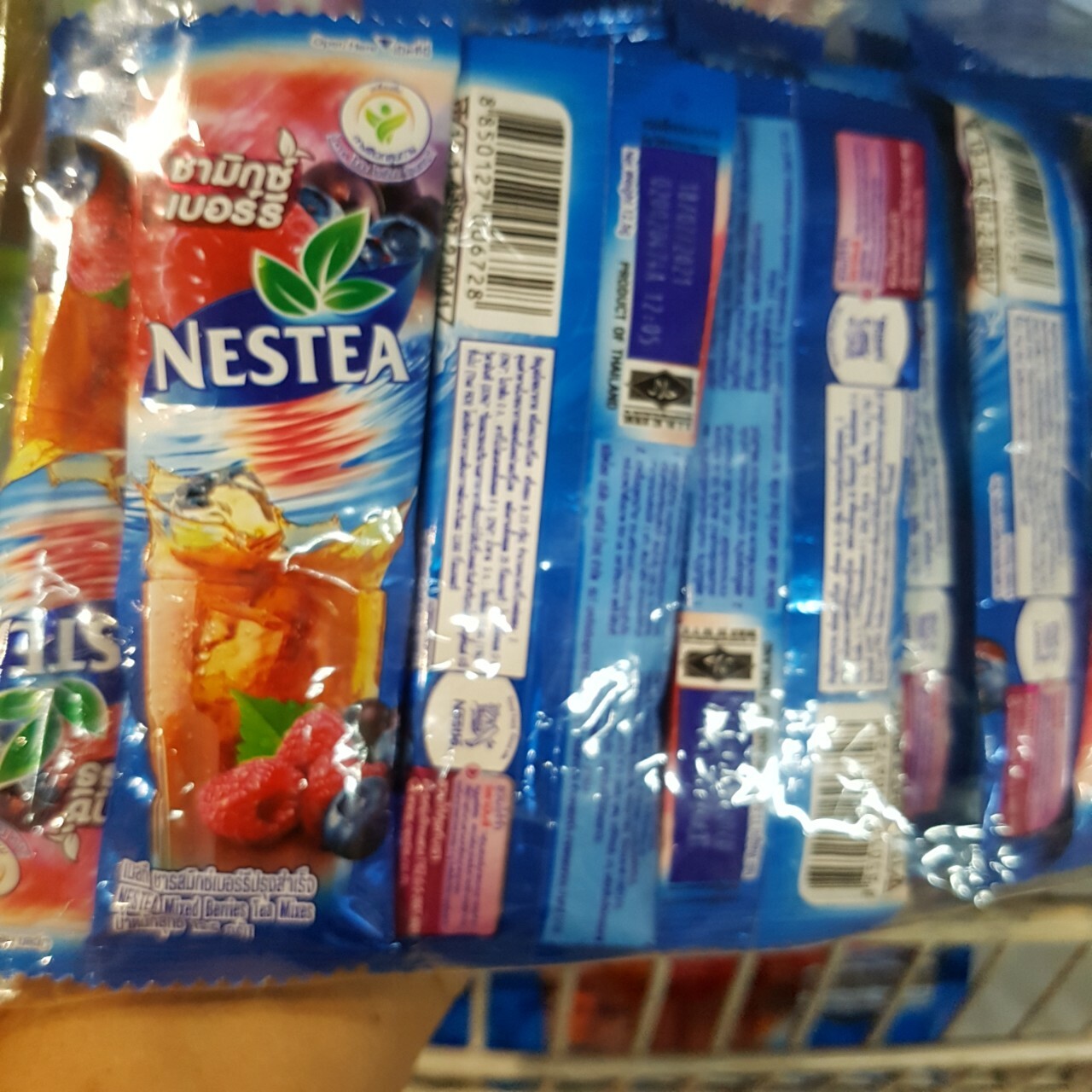 4x NESTEA Instant Mixed Berries High Vitamin C Tea HOT ICED HALAL THAI
