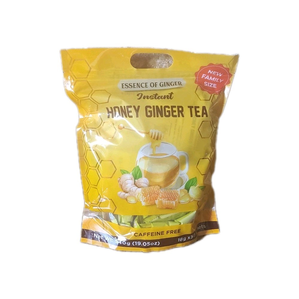 Prince of Peace Lemon Ginger Honey Crystals Instant Tea 30 Sachets, 19 Oz