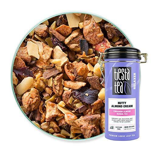 Tiesta Tea – Nutty Almond Cream, Loose Leaf Cinnamon Almond Herbal Tea,