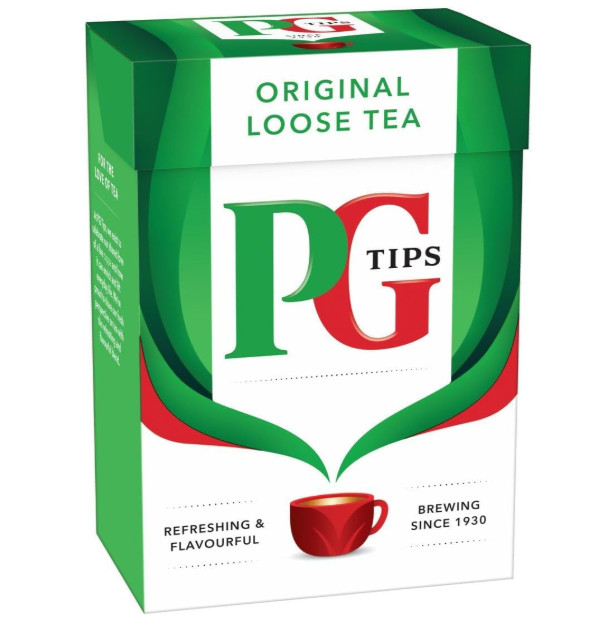 PG Tips Black Tea, Loose Tea, 8.8-Ounce Boxes (PACK OF 1)