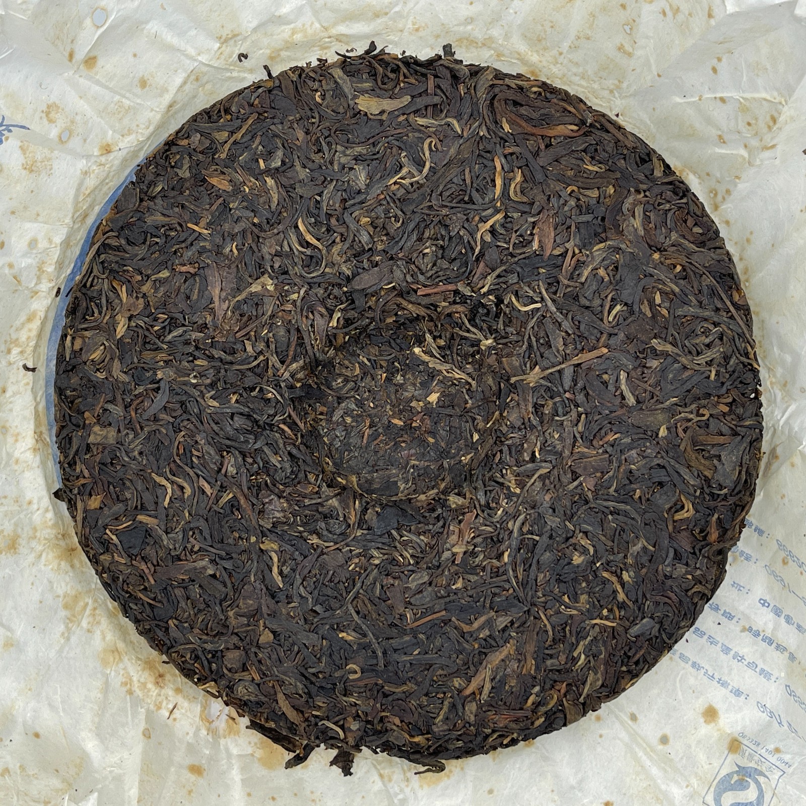 Octagonal Pavilion 2008 Qiaomu Ancient Tree Raw Pu-Erh Tea (Blue Classic) – 357g
