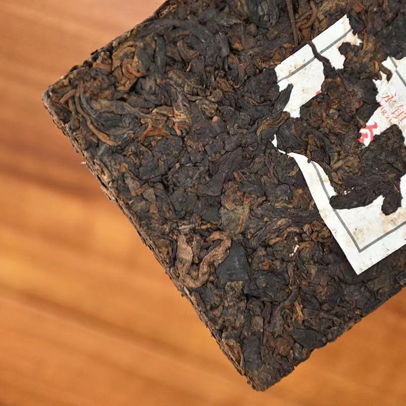 2024 Black Pearl Pu-erh Ripe Tea Brick 250g Yongde Xinwen Factory He Zhen Zhu