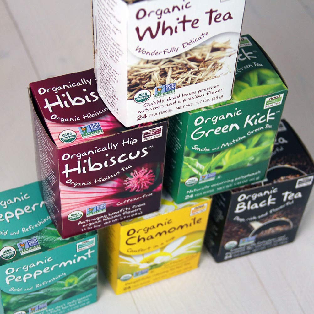 Organic Hibiscus Tea Pack Of 2 48 Total Tea Bags Caffeine Free Anti Aging Ben…