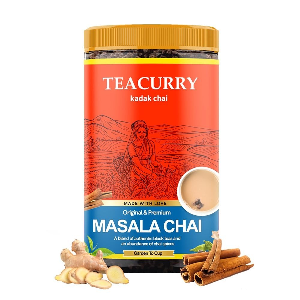 TEACURRY Masala Chai (100 Grams, 50 Cups)