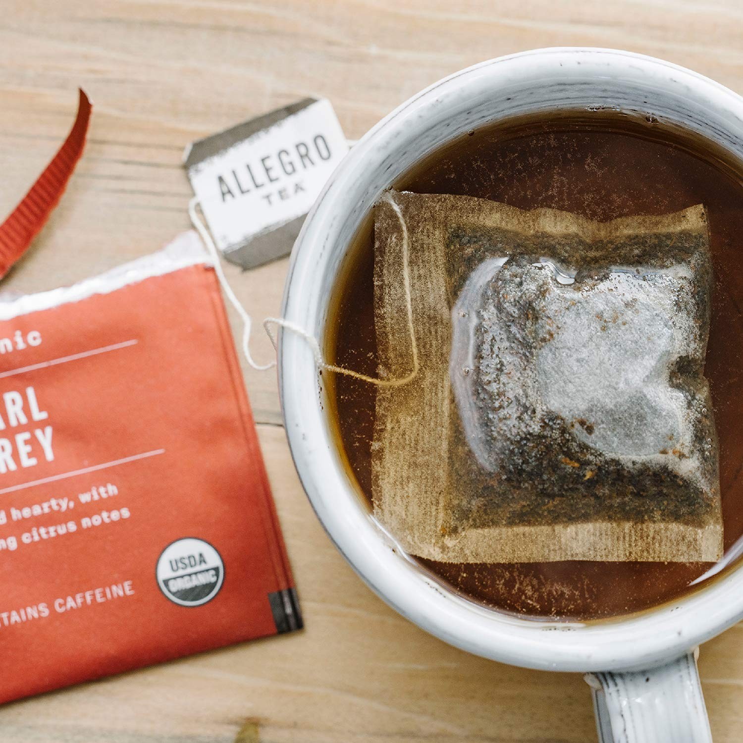 Allergen-Free 20 Count Organic Earl Grey Tea Bags – Perfect for Relaxation