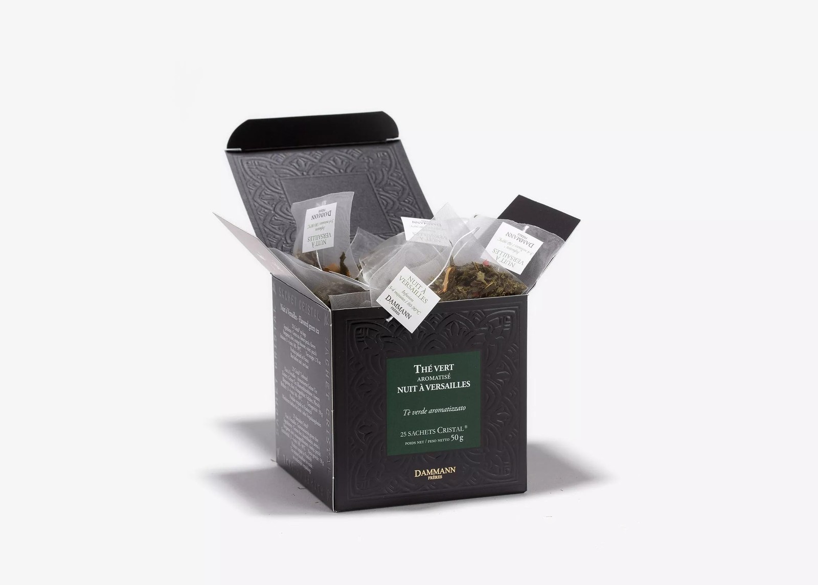 Dammann Freres Sachets, Nuit À Versailles Tea Bags, Premium Gourmet French Gr…