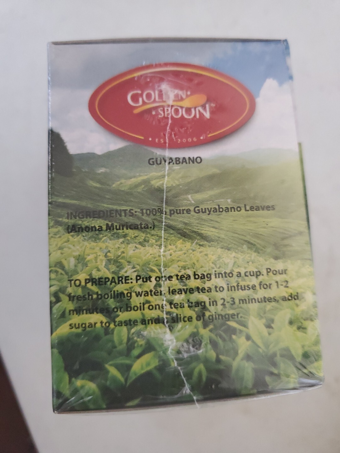 Golden Spoon GUYABANO Herbal Tea 24g X 12 Teabags