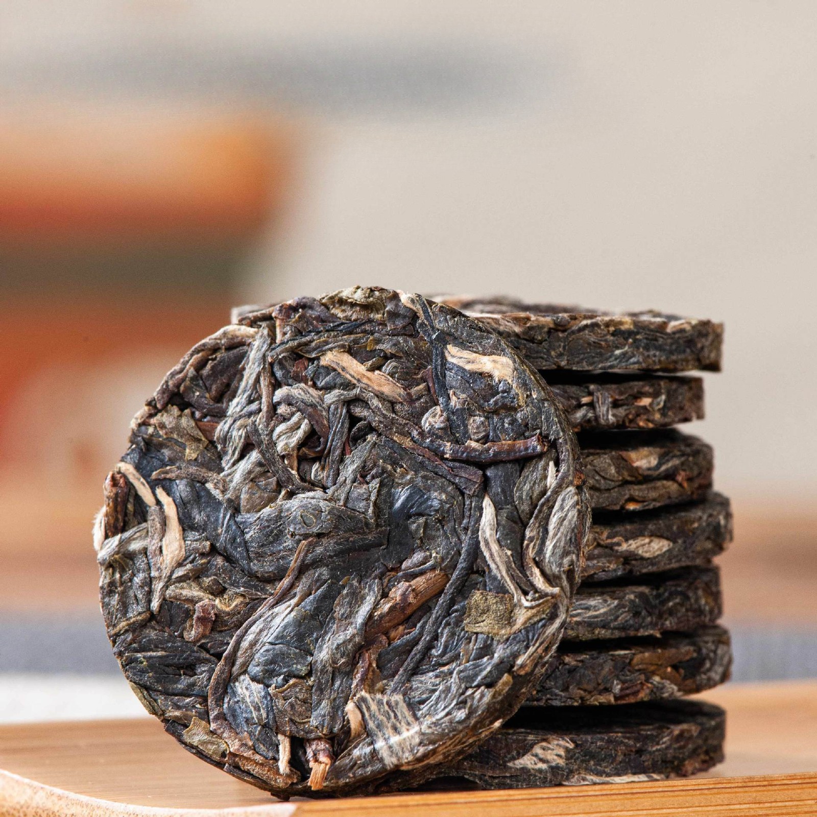 500g Small Round Cake Yunnan Pu Erh Raw Tea Cake Pu’er Tea Bulk