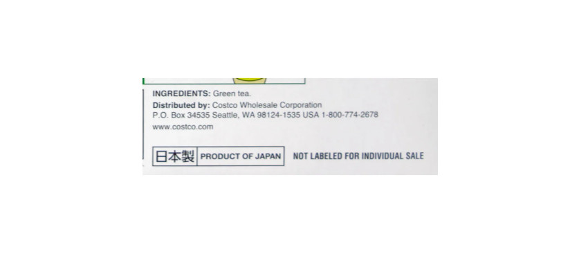 Kirkland Signature Organic Green Tea, 1.5 g (100 Count)