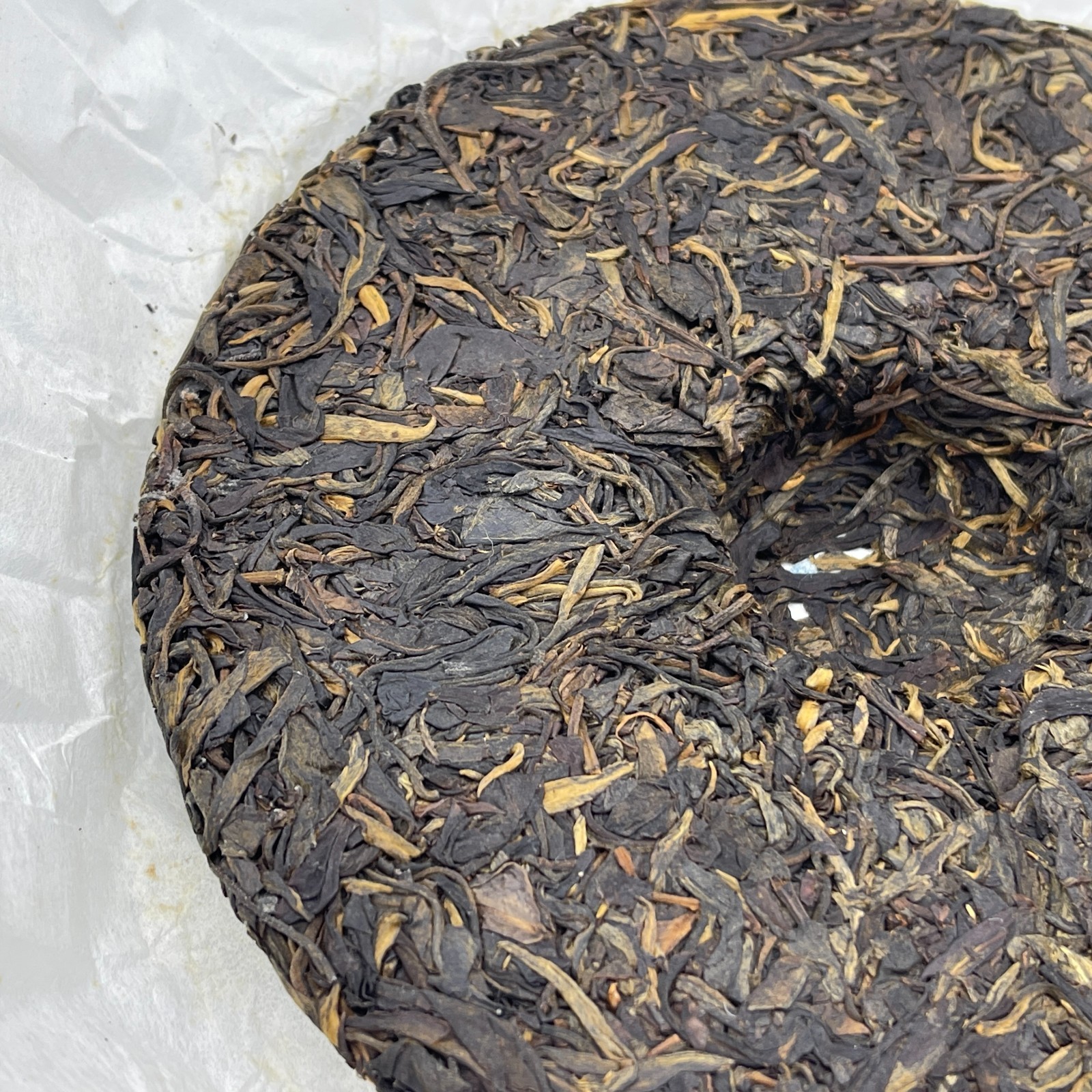 Manla Mountain Raw Pu-erh Tea Cake, “Cheng Yun” Series by Yuanyuantang, 375g