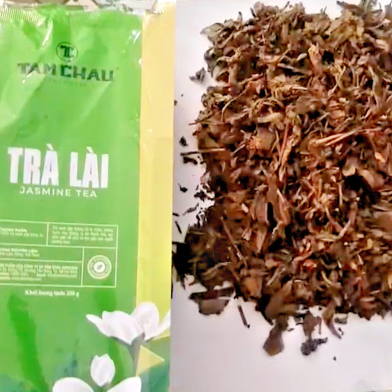 Jasmine Green Tea Loose Leaf 3.53 oz 100g (2 Packs)