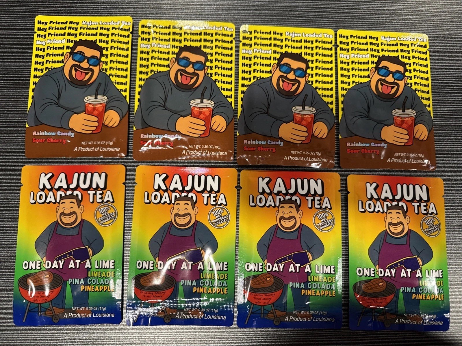 Kajun Loaded Tea 8 Count (Limited Edition Flavors)