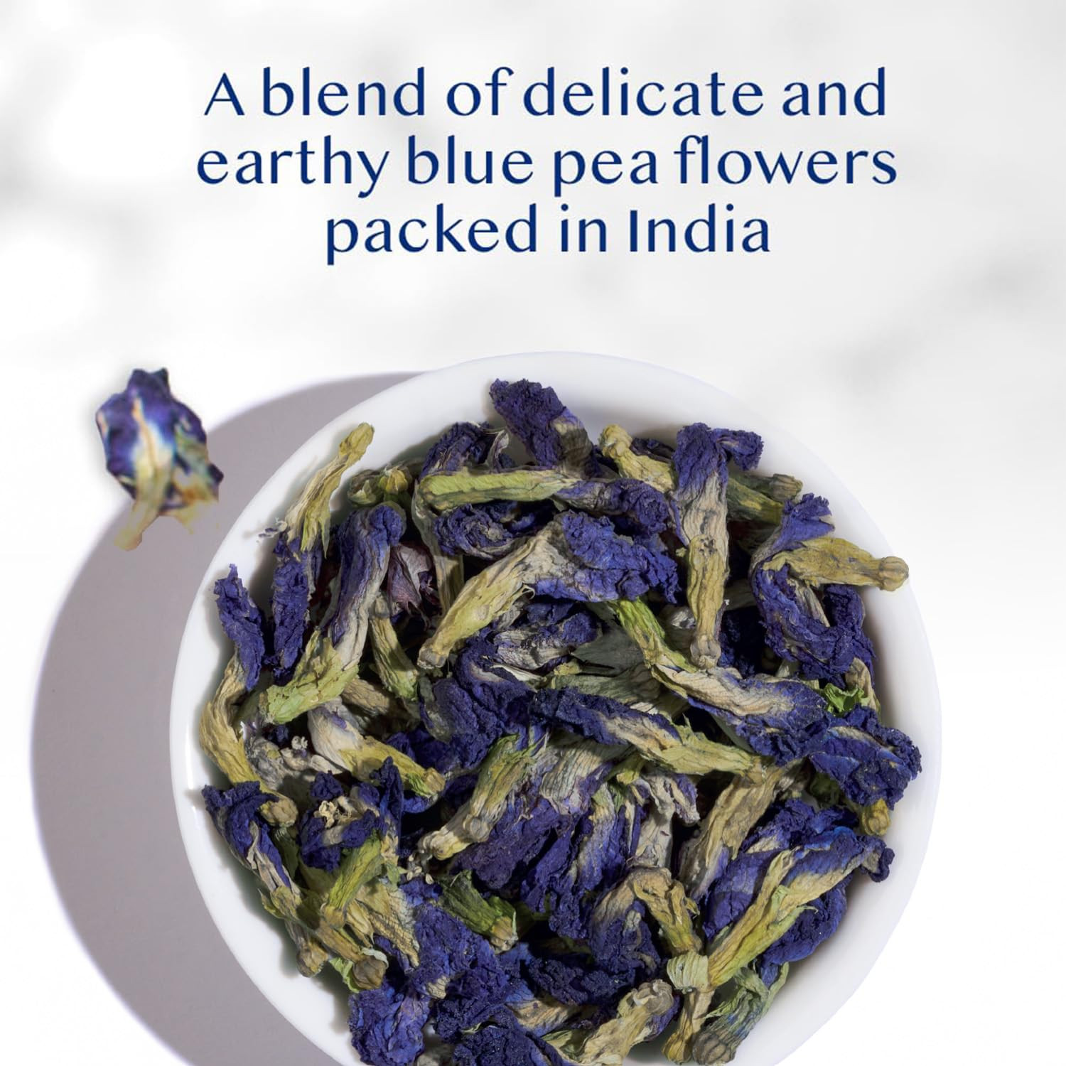 , Butterfly Pea Flower Tea (1.76Oz) 100+ Cups | Delicate & Earthy | Vacuum Seale