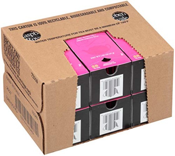 Raspberry Royale Black Tea Bags – 28-Count Pack of 6, Antioxidant-Rich Delight