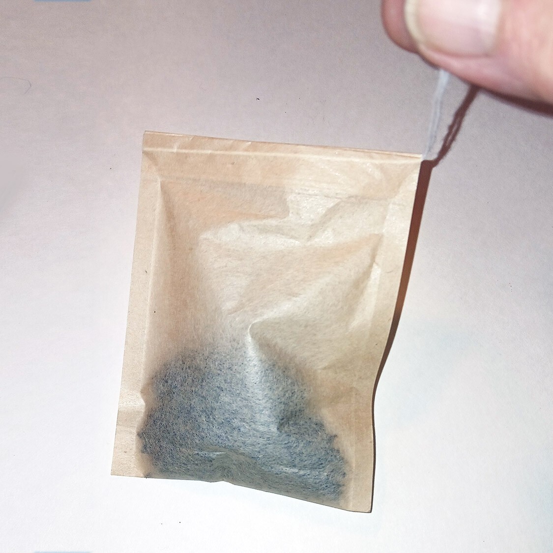 tea bags – unbleached paper, cotton string, single use – 100 count
