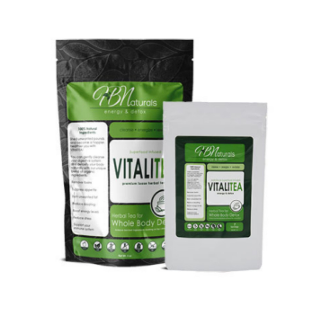 VitaliTea Whole Body Organic Detox Tea | Removes Toxins, Increases Energy