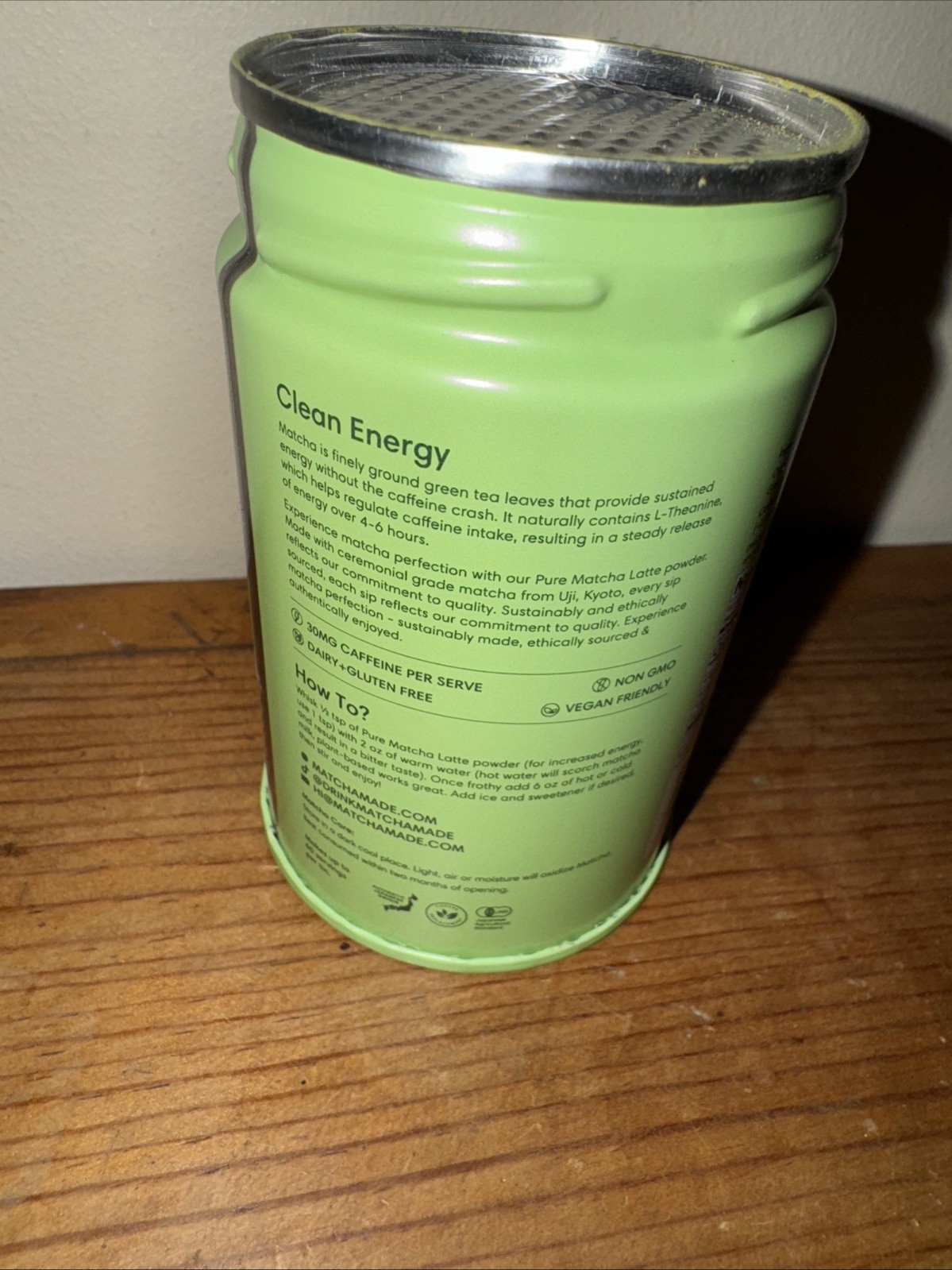 Matcha Made Pure Matcha Latte 60 Servings Each Containter 11/2026 New Sealed