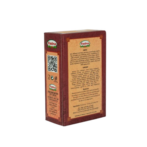 Fadna Ranawara Herbal Tea Organic Ayurvedic Pure Natural Vegetarian Ceylon