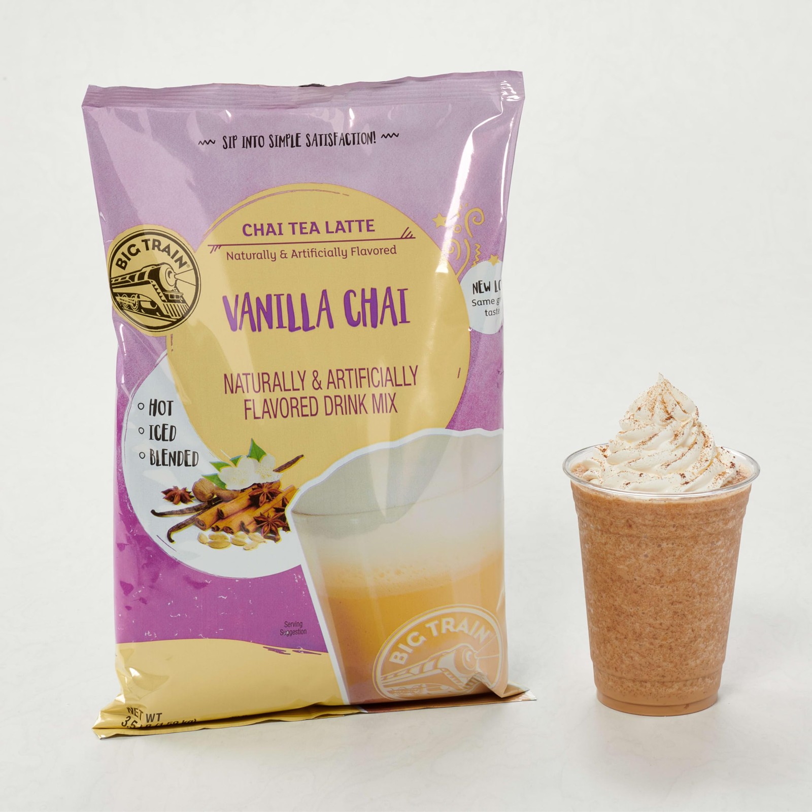 Vanilla Chai Tea Latte Beverage Mix, 3.5 Pound (Pack of 1)