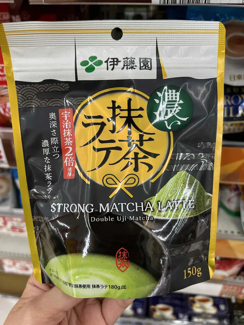 Strong Matcha Latte 150g, Made in Japan