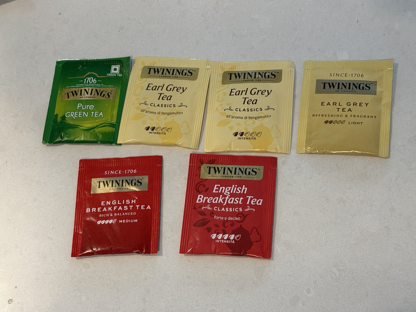 11 x TWININGS Premium Tea Bags Mixed Assortment. Fresh. New. Total 11 Sachets.