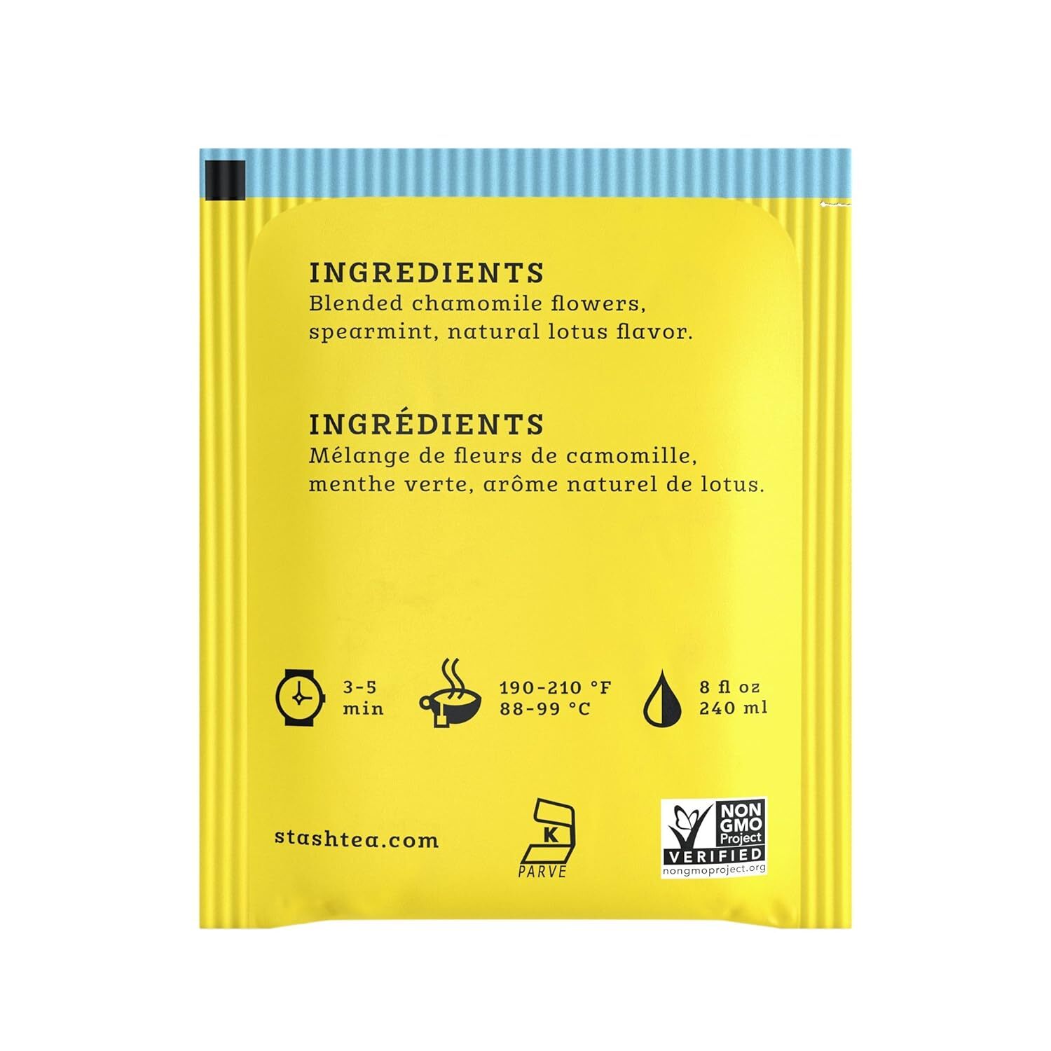 Tea Chamomile Nights Herbal Tea, Box Of 100 Tea Bags (Packaging May Vary)