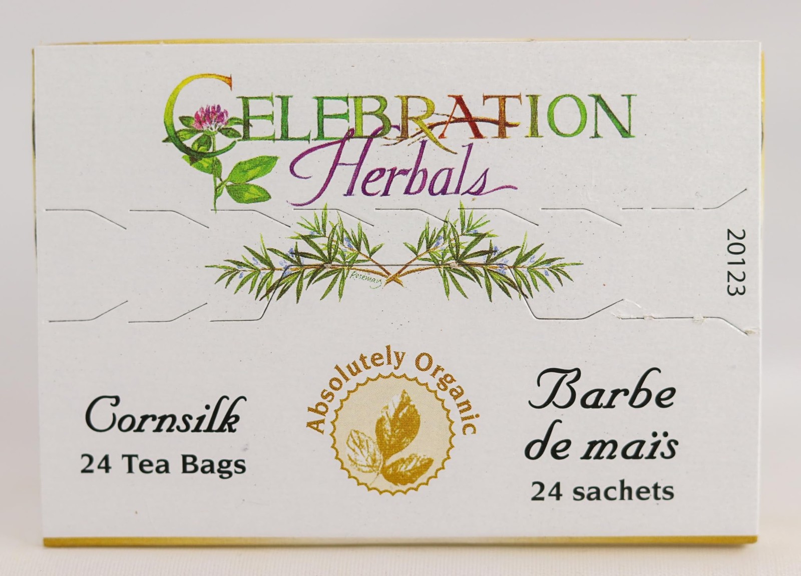 Celebration Herbals Organic Cornsilk Tea Caffeine 24 Count (Pack of 1), Green