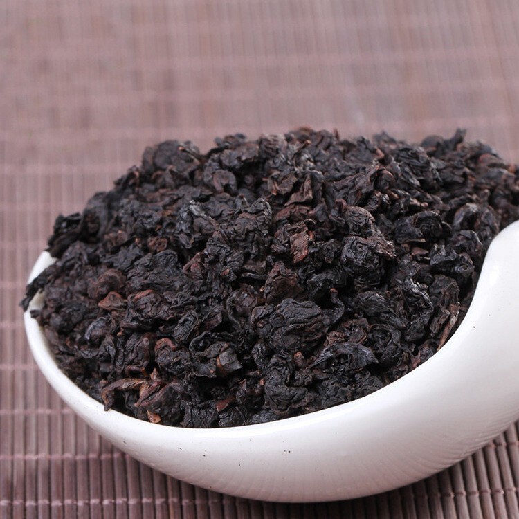 250g Black Oolong Tea Loose Leaf Yunnan Dark Tea Smooth Rich Flavor