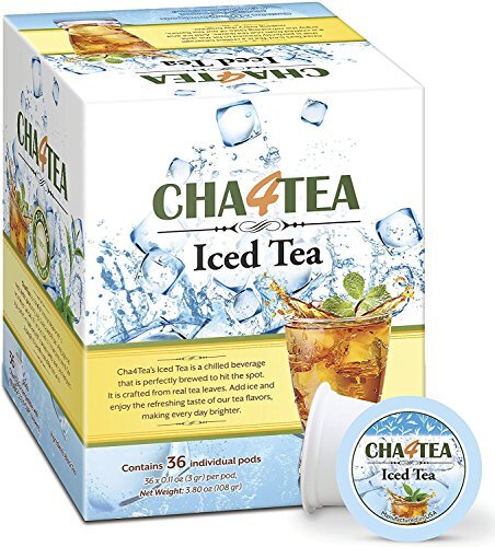 36-Count Unsweetened Black Iced Tea Pods for Keurig K-Cup Brewers