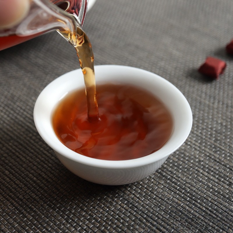 500g Yunnan 2025 Dried Tangerine Peel Ripe Pu’er Tea Paste Chen Nian Instant Tea