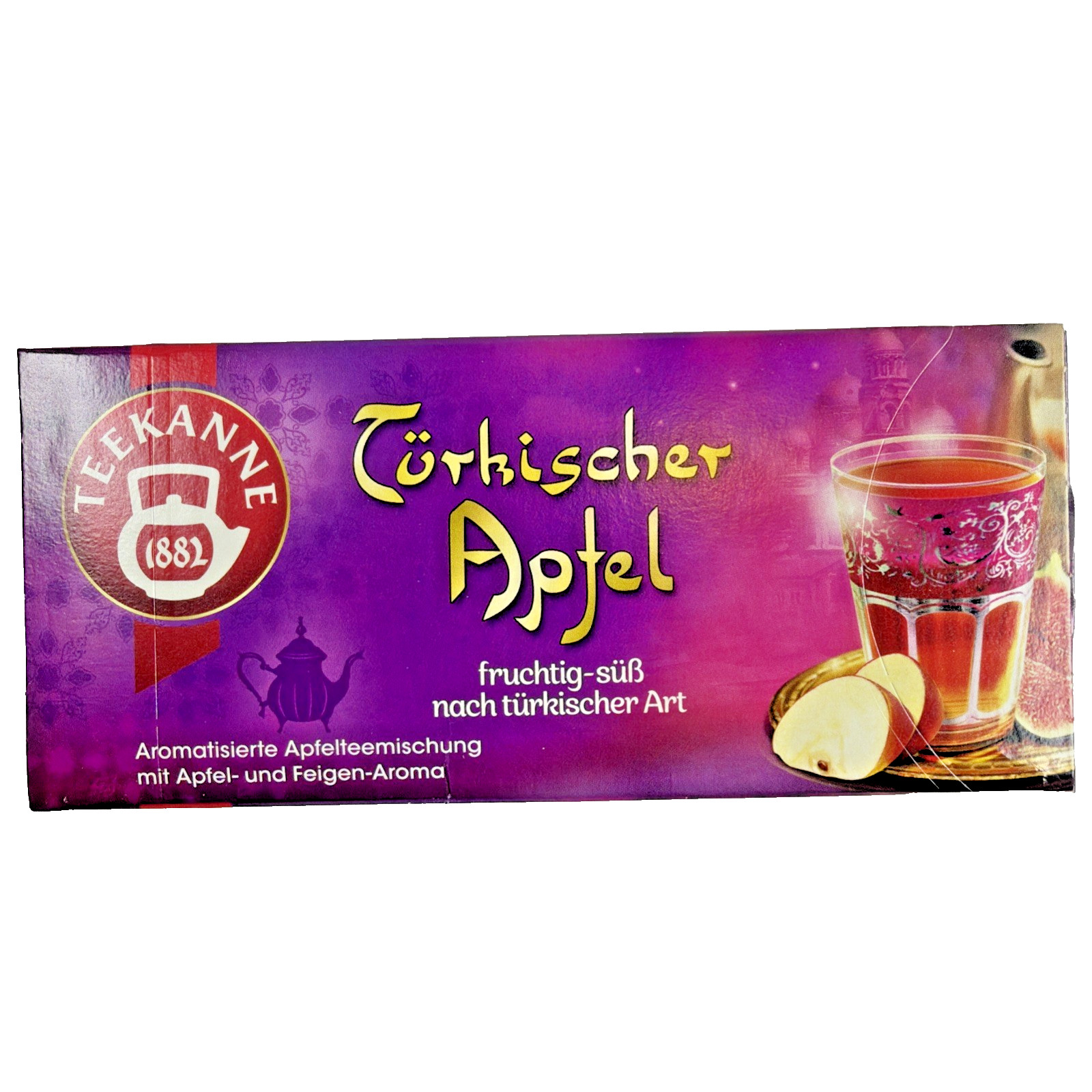 Teekanne tea Turkish Apple – 1 box / 20 tea bags- Tuerkischer Apfel- German