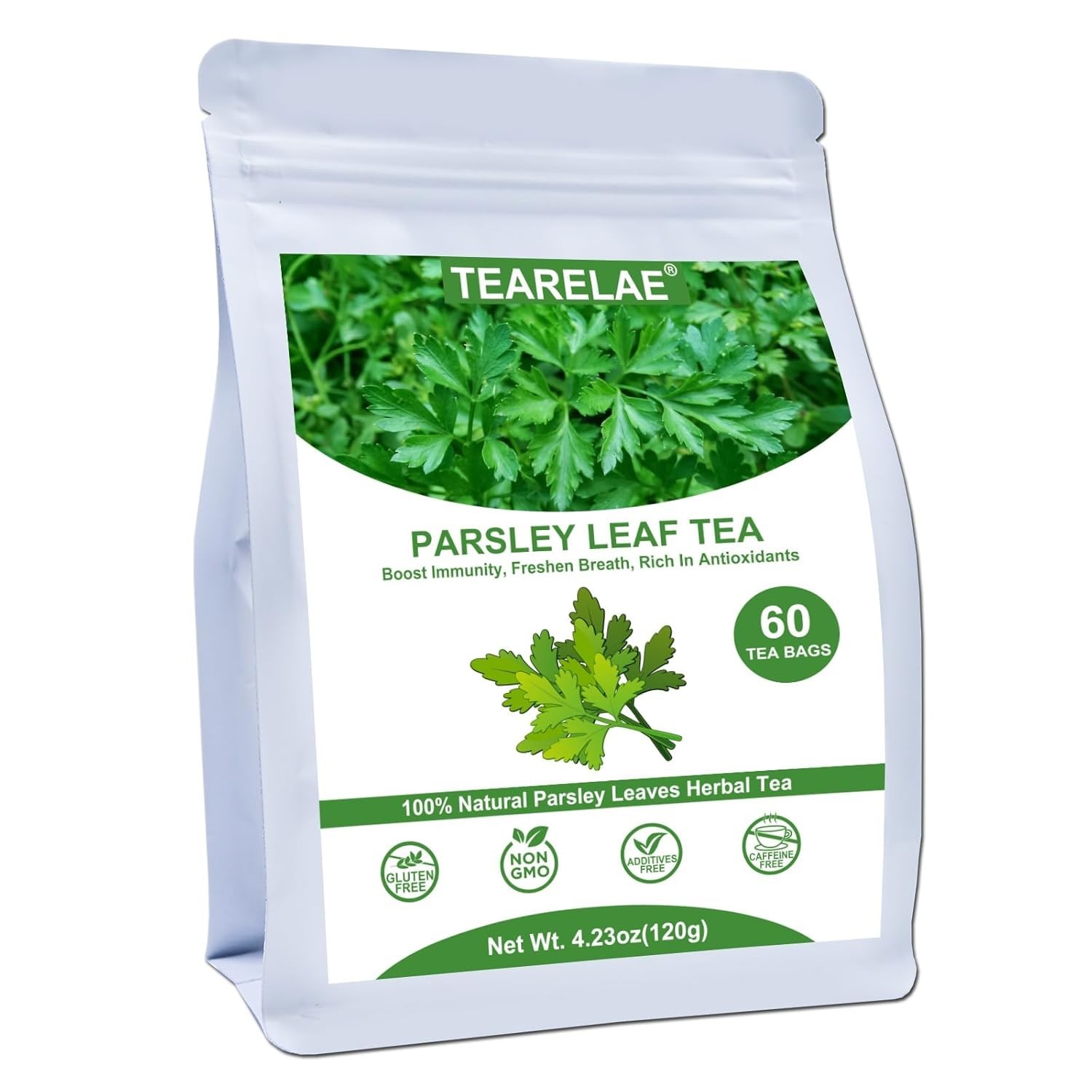 Pure Parsley Tea Bags — Boost Immunity & Freshen Breath