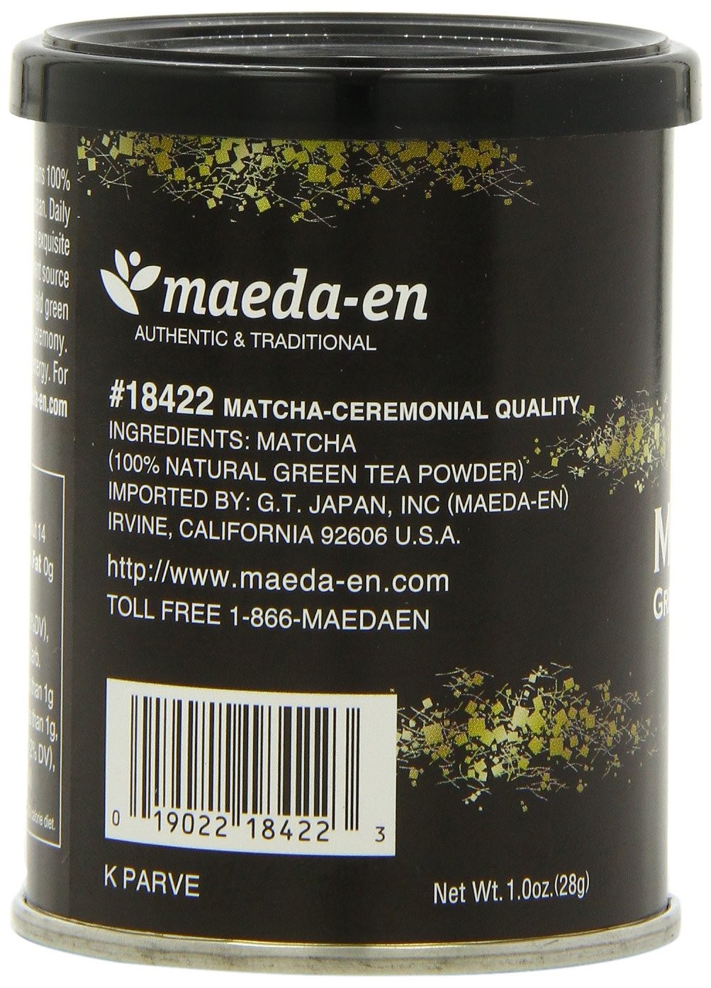 Matcha Ceremonial Quality Green Tea , 1-Ounce