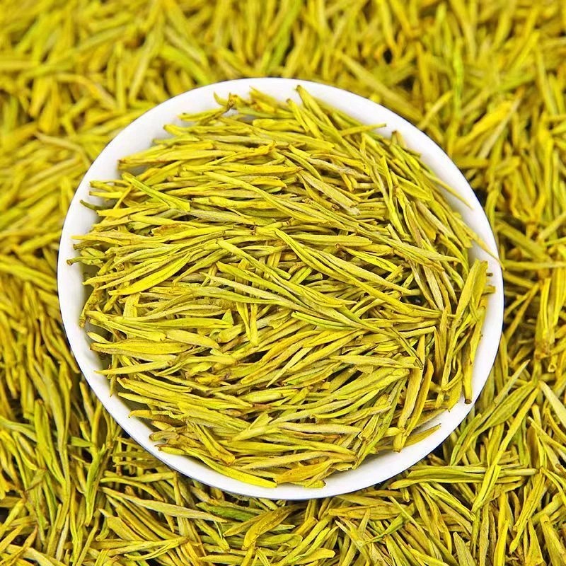 500g ZheJiang Anji White Tea Super Golden Bud Gold Leaf longjing green tea