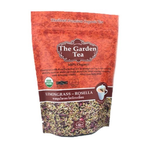 Thai USDA Organic Herbal Tea Lemongrass Rosella Ginger Butterfly Pea 1-5 Packs