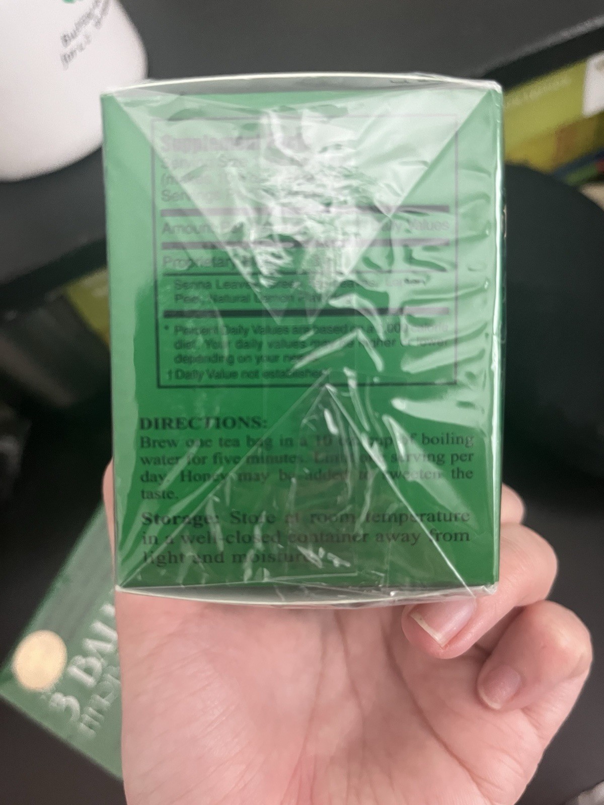 3 Ballerina Herbal Tea Lemon Extra Strength Naturally Decaffeinated 18 Tea Bags