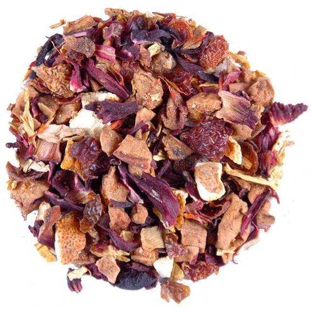 Elmwood Inn Fine Teas Orange Vanilla Caffeine-free Fruit Infusion 4oz Tin