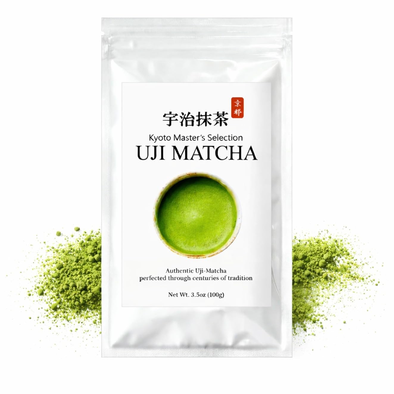 Uji Matcha Powder from Kyoto Japan – Ceremonial Grade 3.5oz (100g) – Premium …