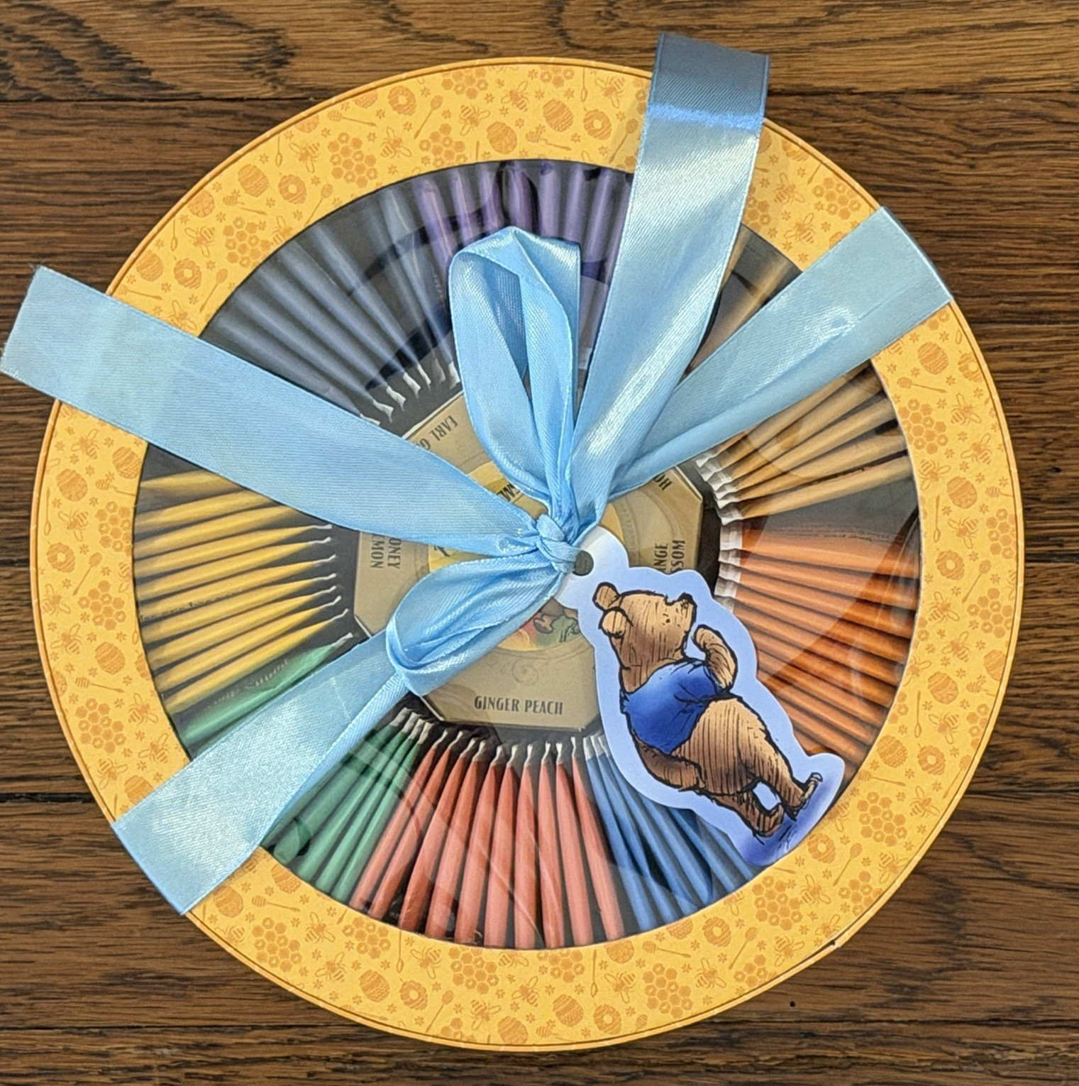 Pooh’s Brews Gift Set 80 Wrapped Tea Bags 8 Flavors