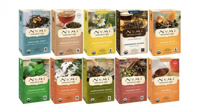 Numi Organic Tea Bags, 16 or 18 Bags Per Box (select flavor below)