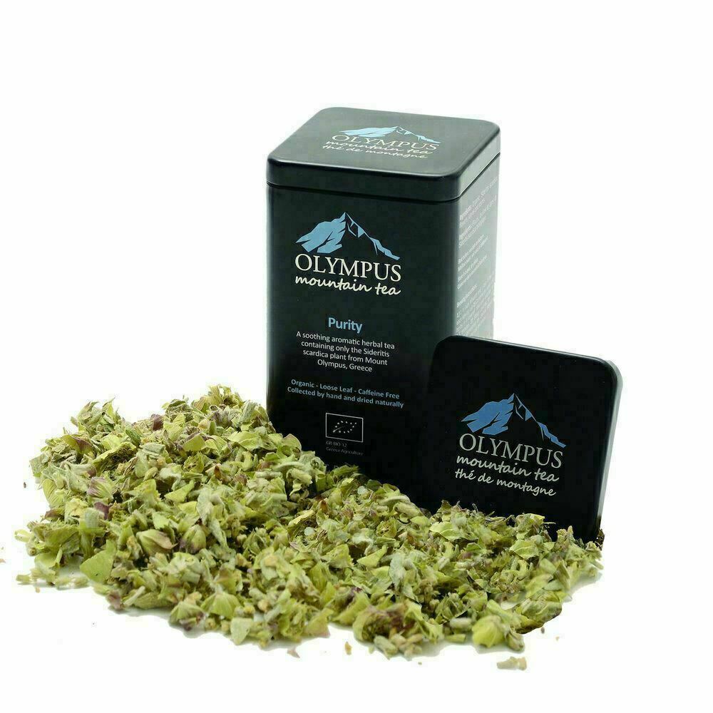 Purity OLYMPUS Mountain Tea. Organic Greek Mountain Tea (Sideritis Scardica). M