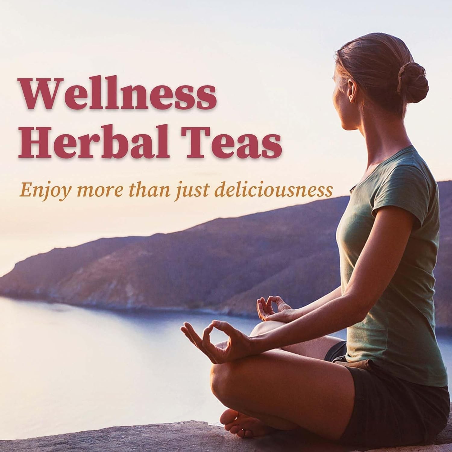Hawthorn Berry Tea – 50 Teabags, Non-GMO, Caffeine-Free, Aids Digestion,