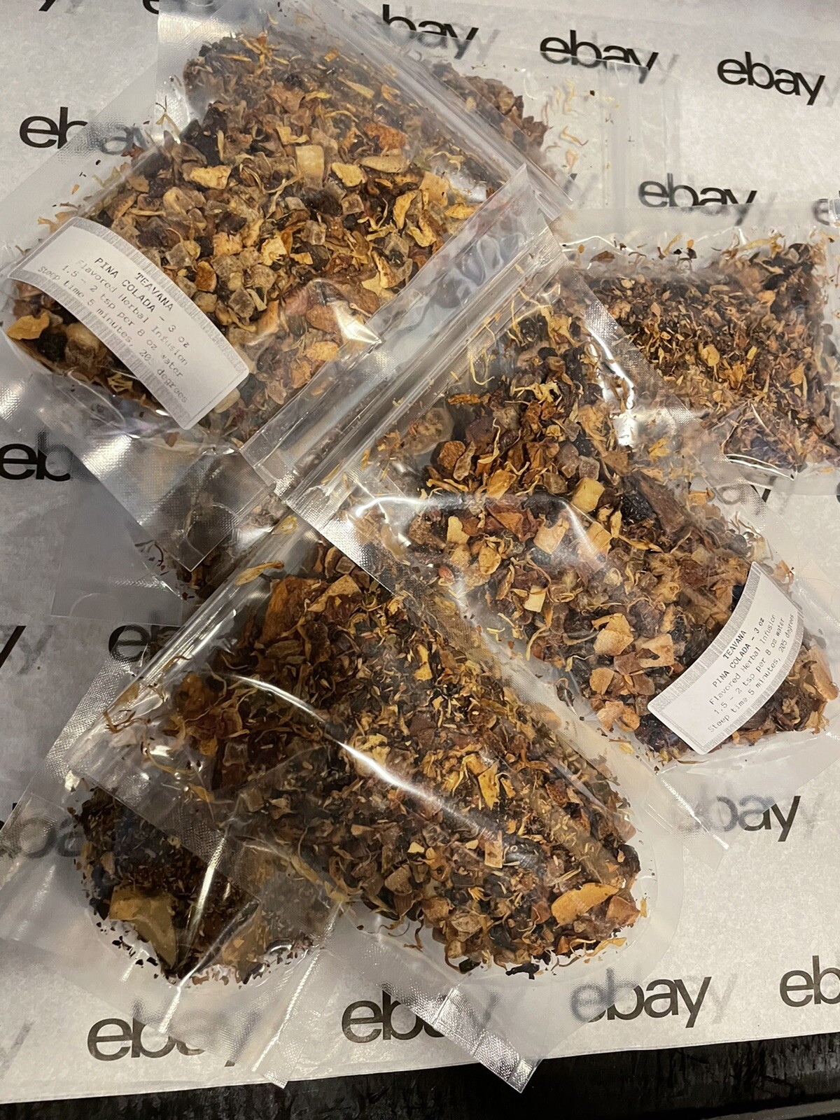 TEAVANA PINA COLADA Loose Leaf Herbal Tea Fresh Limited Stock GREAT Over ICE