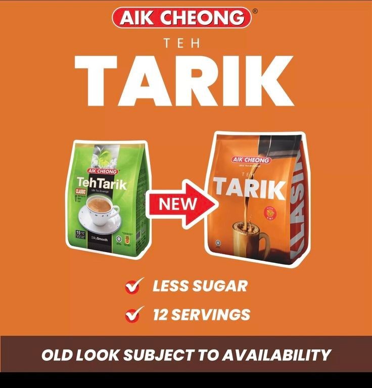 Aik Cheong 3 In 1 Teh Tarik Classic instant (12s x 38g)