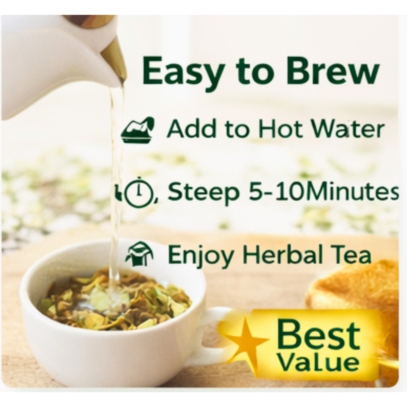Dried Pomegranate Leaves 25g | Natural Fresh Ceylon Herbal Tea | 1, 2, 4 Pack
