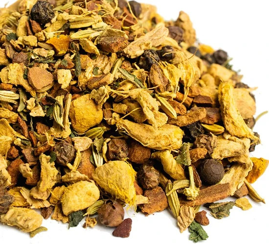 The Tea Spot Tumeric Tonic Whole Leaf Herbs & Roots Caffeine Free