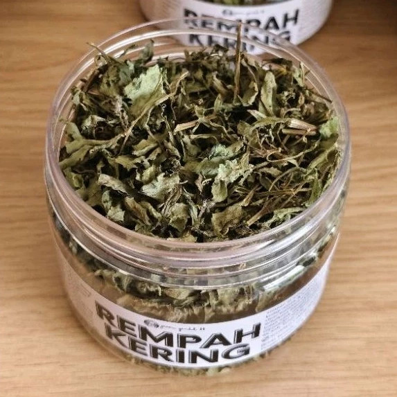 Premium Dried Basil Leaves 25g | Herbal Tea & Culinary Use by Jamu Gendul 88