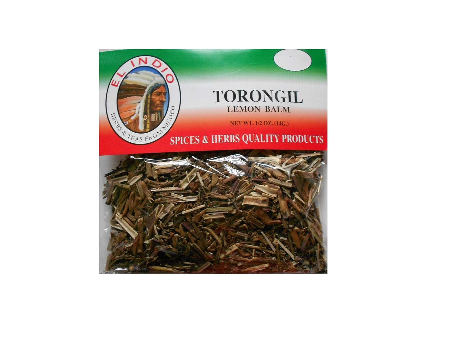 Toronjil (Lemon Balm) Net Wt 1/2oz(14gr) Premium Dried Tea – Pack of 3