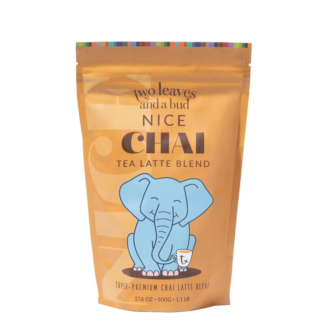 Two Leaves and a Bud Chai Tea Latte Mix, Powdered Serve 1.1 Lb